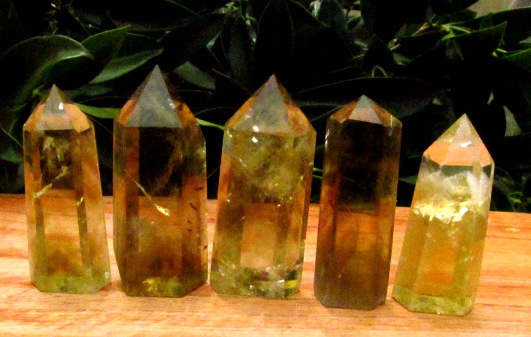 Citrine Point manifestation, personal will, mental clarity and creativity 4462